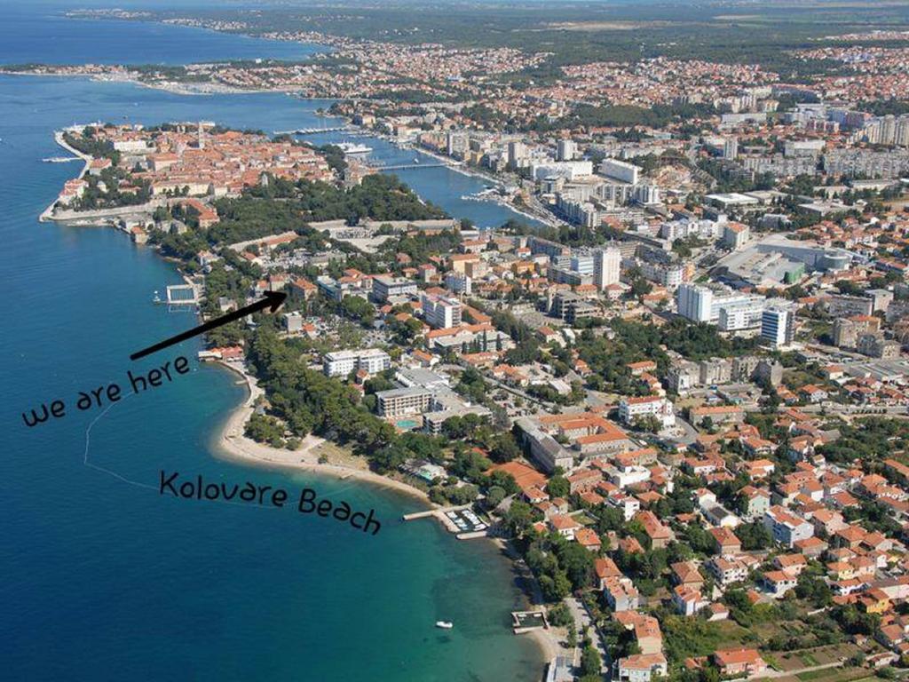 Apartments & Rooms Kolovare Beach 3, Zadar Exterior foto